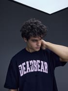 Distressed Navy Tee view 5