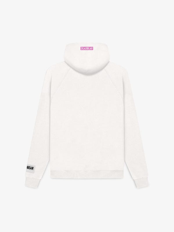 Deadbear — Cream White Graphic Hoodie