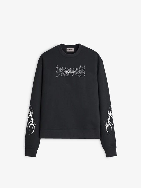 Deadbear — Flames 2.0 Tee Black