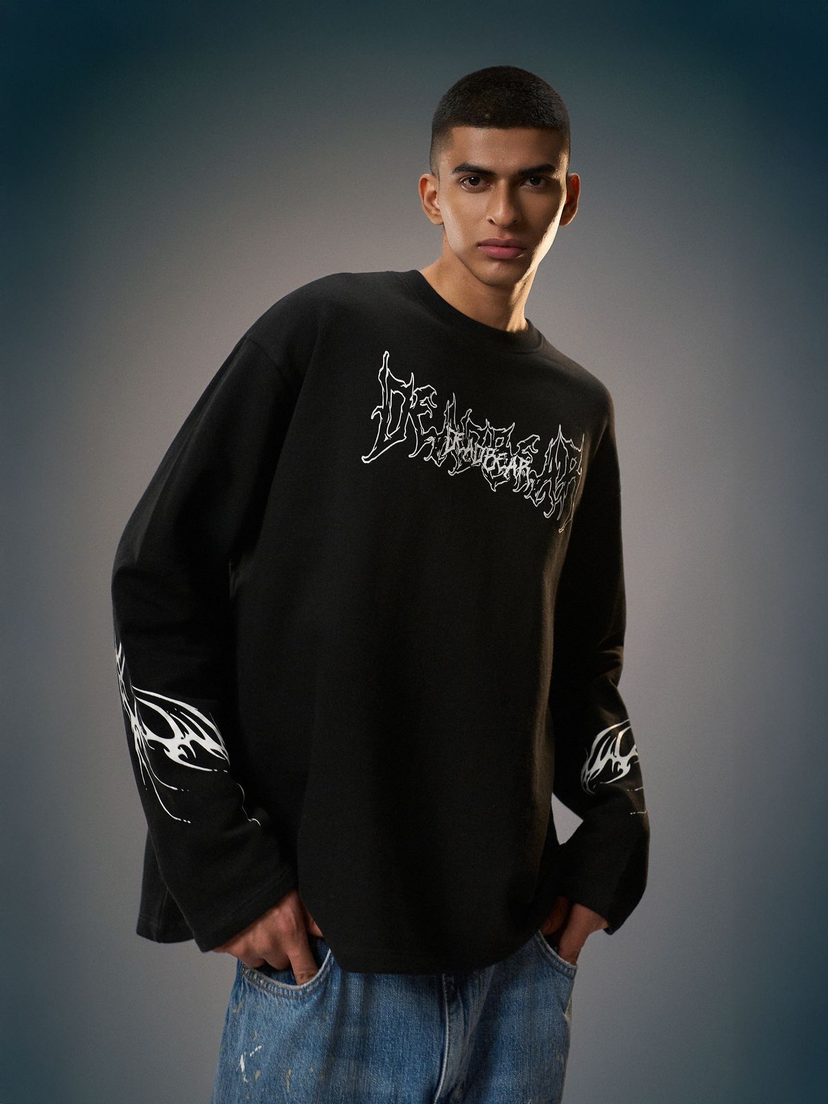 Flames 2.0 Tee Black - image 3