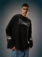 Flames 2.0 Tee Black view 3