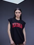 Distressed Black Tank view 4