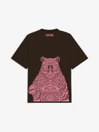 The Mandala Tee Brown view 1