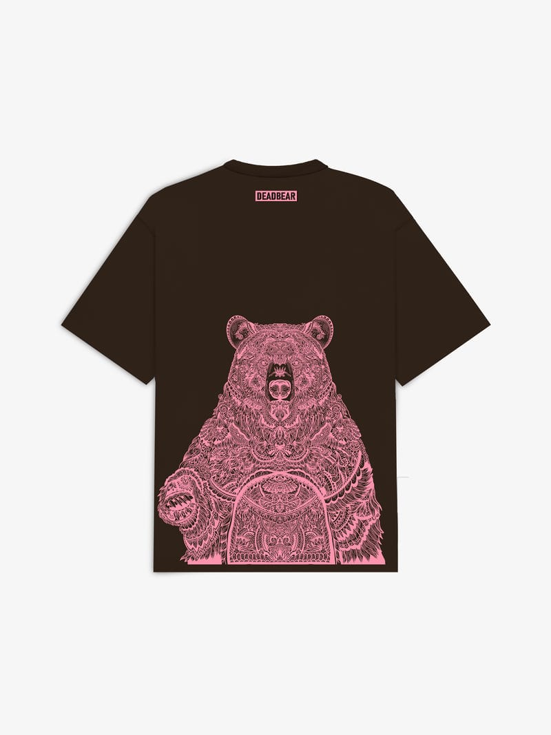 The Mandala Tee Brown