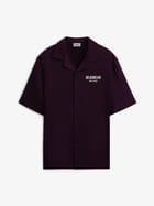 Bowling Shirt Deep Plum view 1