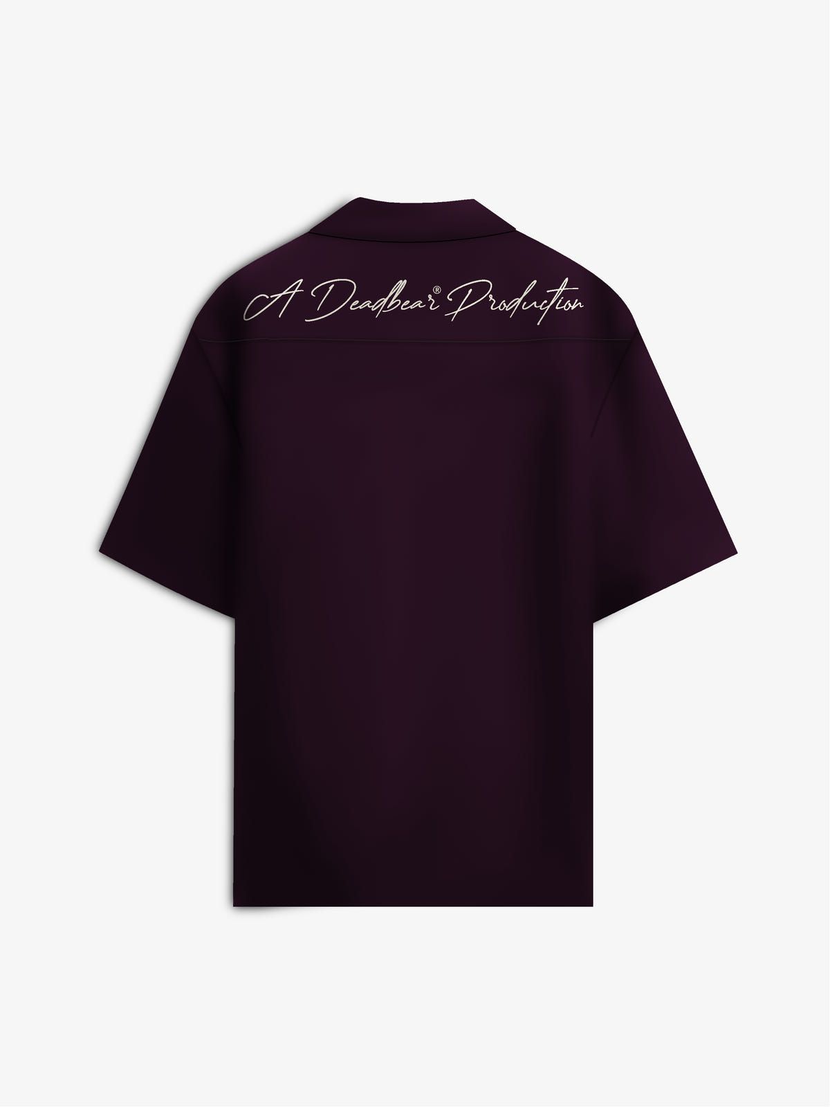 Bowling Shirt Deep Plum - image 2