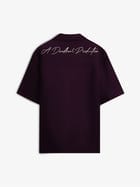 Bowling Shirt Deep Plum view 2