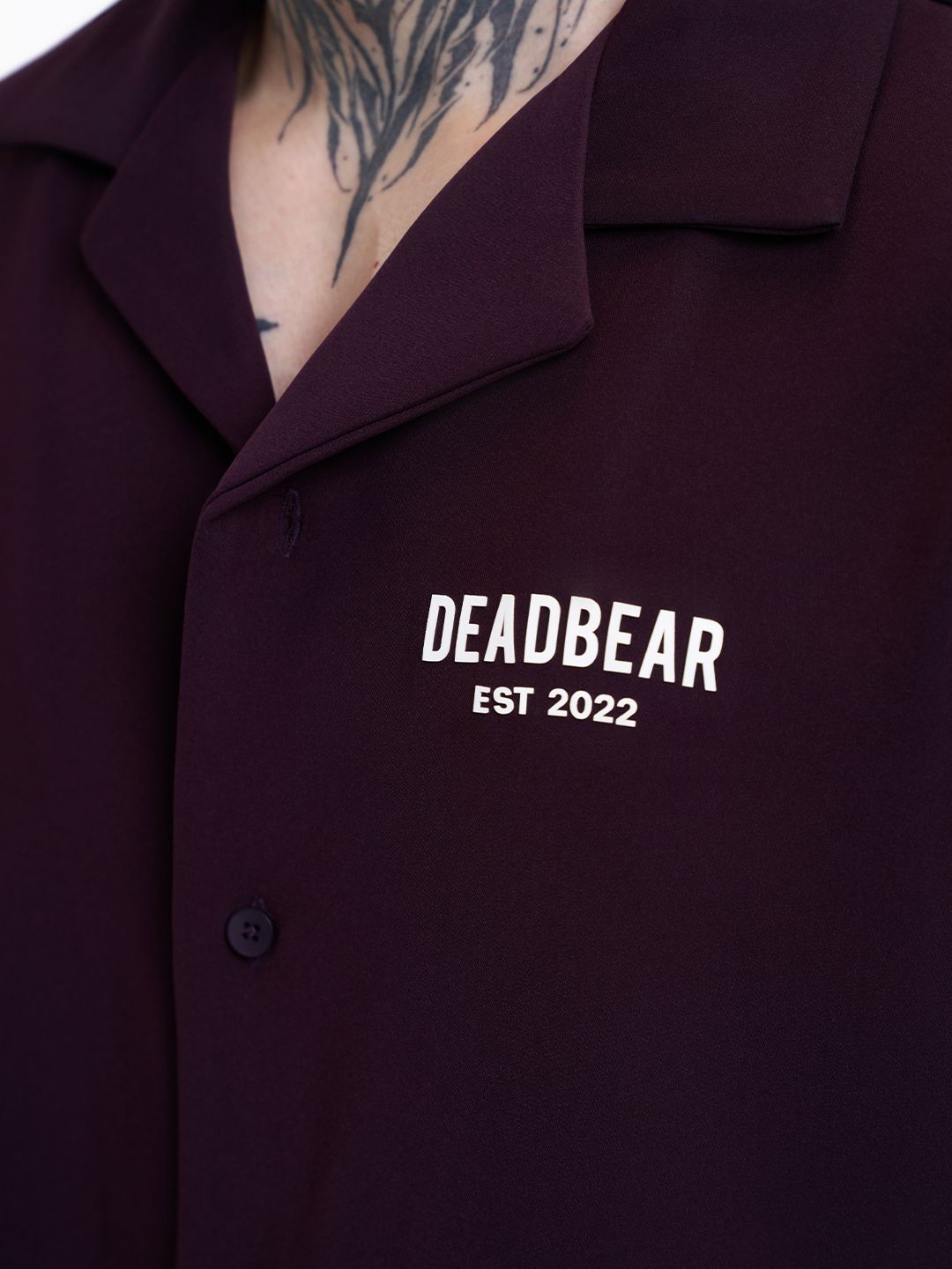 Bowling Shirt Deep Plum - image 4