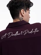 Bowling Shirt Deep Plum view 5