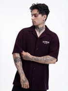 Bowling Shirt Deep Plum view 6