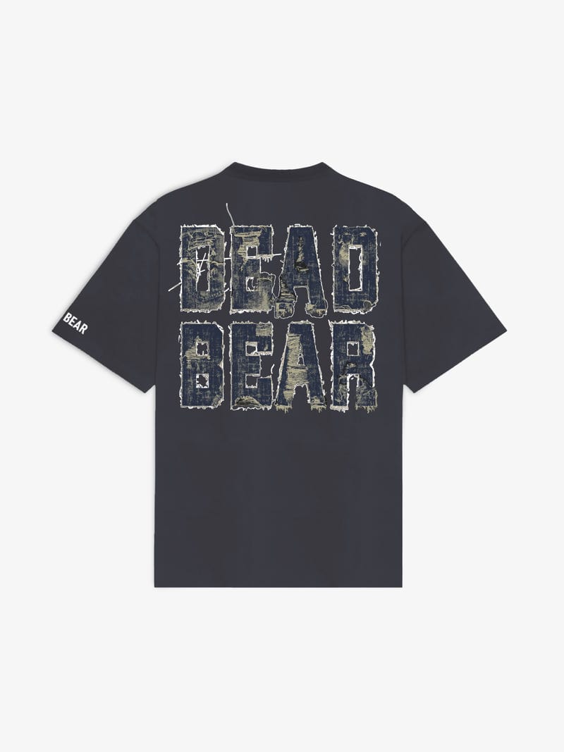 Fake Denim Tee Grey