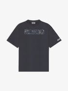 Fake Denim Tee Grey view 2