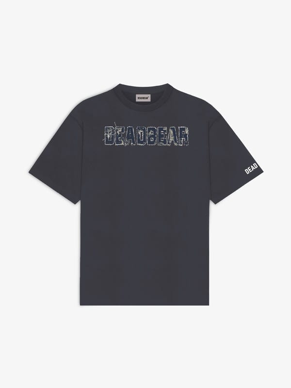 Deadbear — Fake Denim Tee Grey