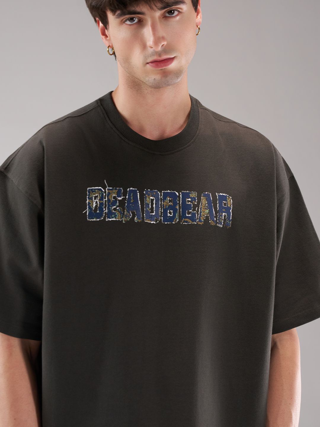 Fake Denim Tee Grey - image 6