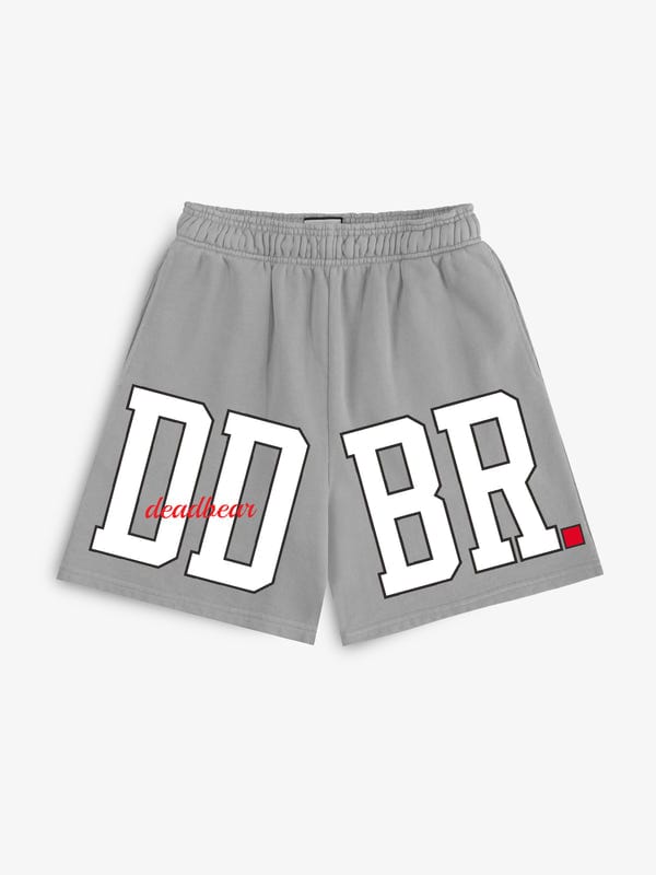 Deadbear — Varsity Shorts Grey