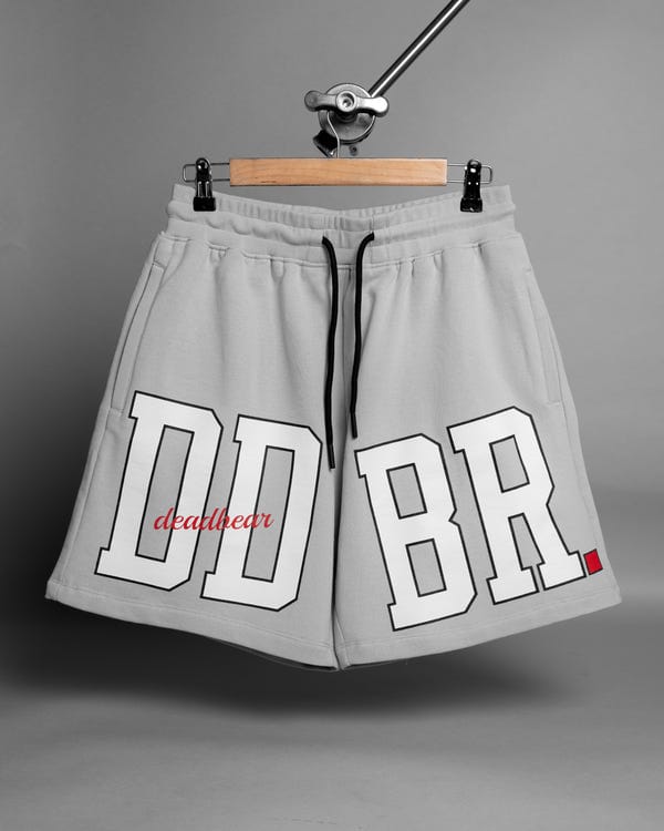 Deadbear — Varsity Shorts Grey