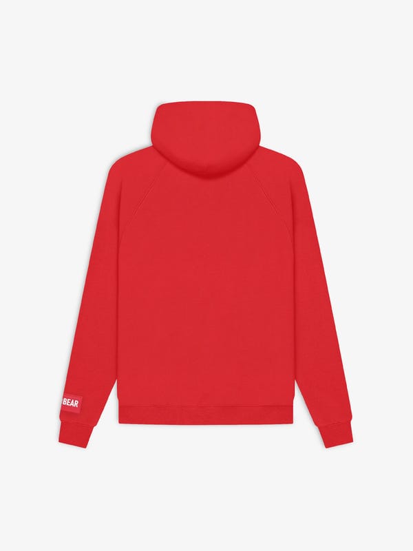 Deadbear — Basic Red Hoodie
