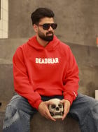 Basic Red Hoodie view 3
