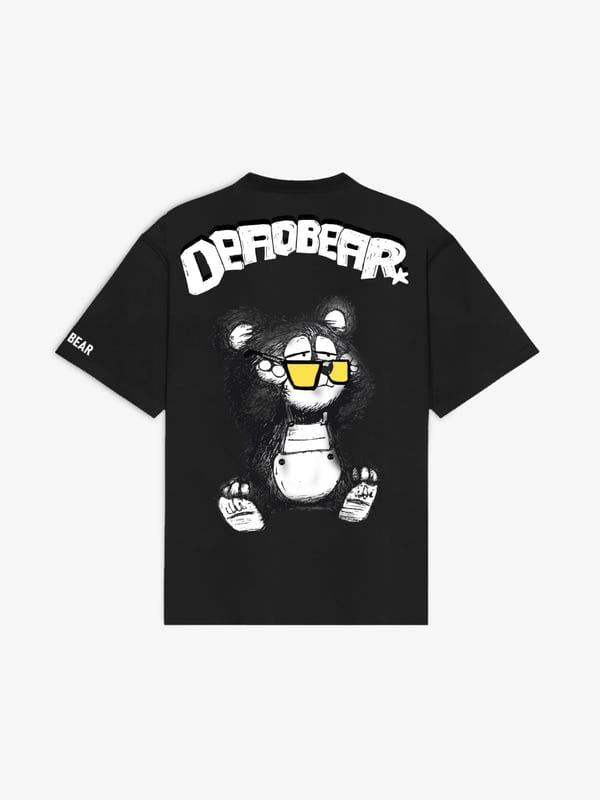 Deadbear — Scribbled Bear Tee Black