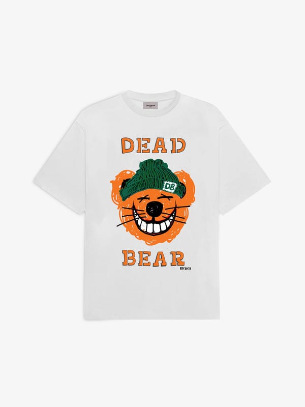 Deadbear — Tiger Tee Cream White