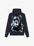 Grumpy Bear Hoodie Navy view 1