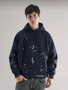 Grumpy Bear Hoodie Navy view 7