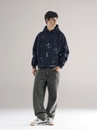 Grumpy Bear Hoodie Navy view 9