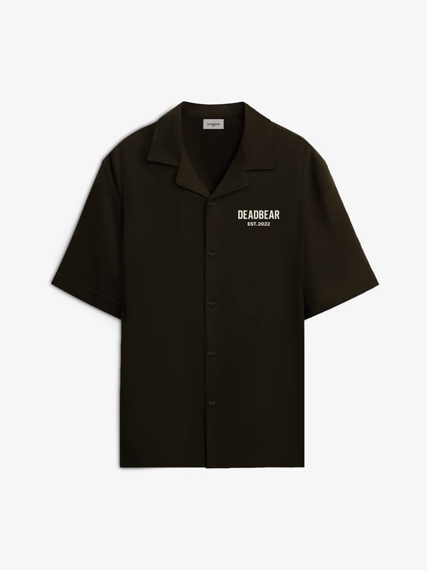 Deadbear — Bowling Shirt Brown 2.0