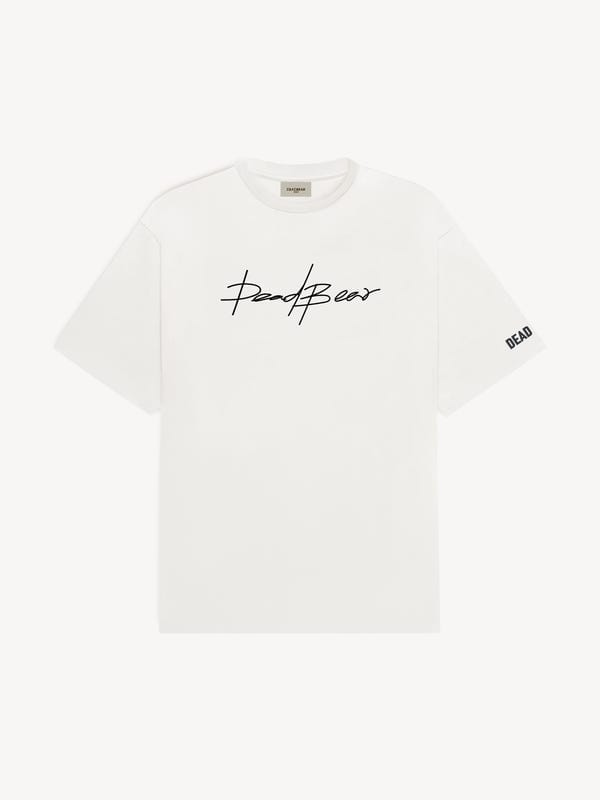 Deadbear — The Player Tee Cream White