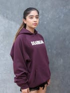 Basic Wine Hoodie view 3