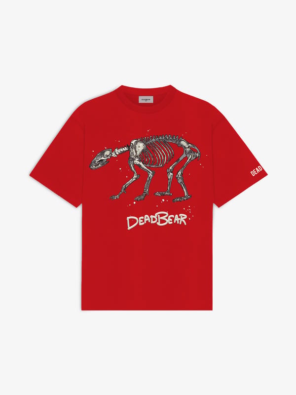 Deadbear — The Fossil Tee Red