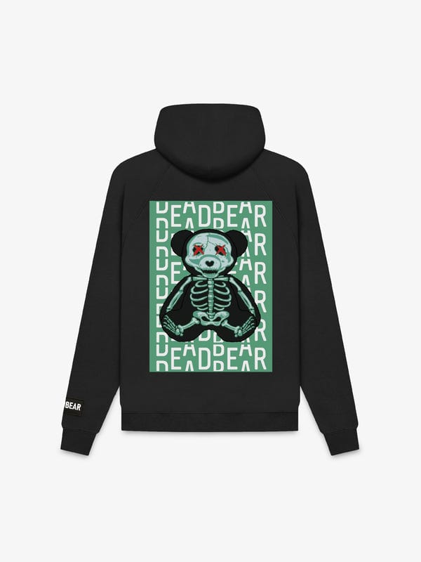 Deadbear — Skeleton Hoodie Black