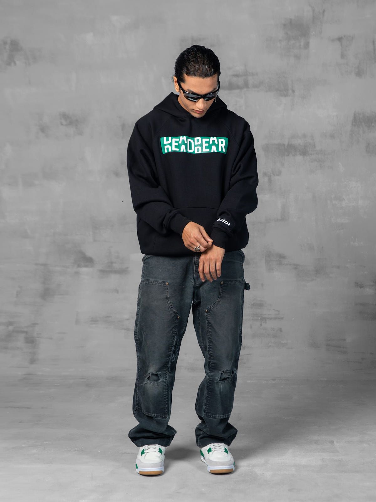 Skeleton Hoodie Black - image 3
