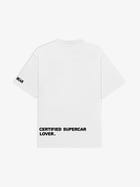 SUPERCAR LOVER TEE CREAM WHITE view 2