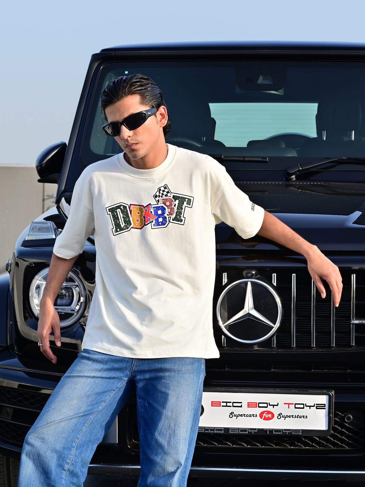 SUPERCAR LOVER TEE CREAM WHITE - image 3