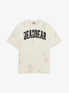 Distressed Cream White Tee view 1
