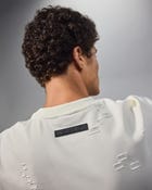 Distressed Cream White Tee view 6