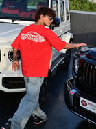 SIGNATURE TEE RED view 4