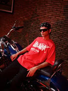 SIGNATURE TEE RED view 5