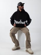 Flames Hoodie Black view 6