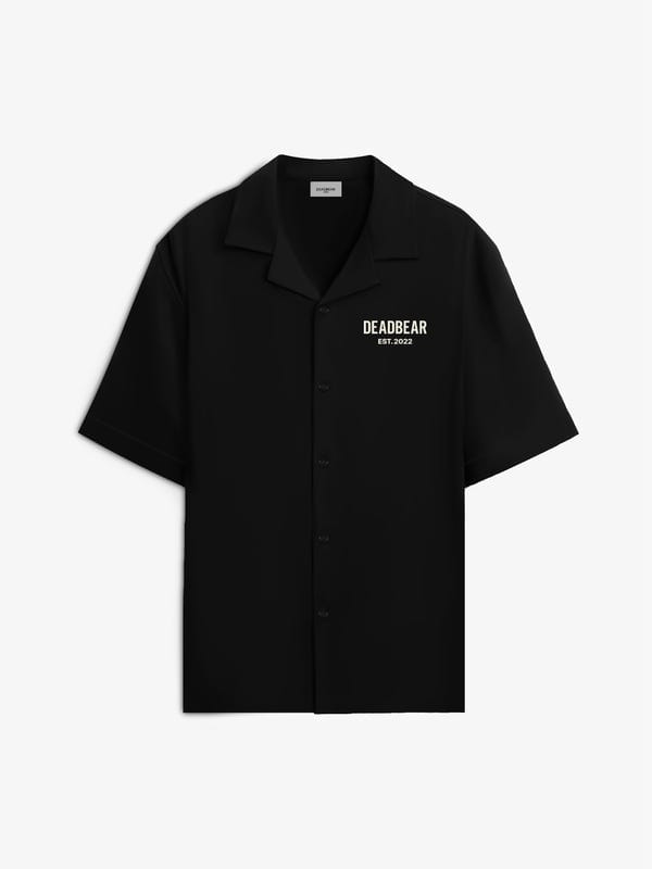 Deadbear — Bowling Shirt Black 2.0