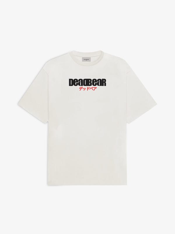 Deadbear — The Sakura Tee Cream White