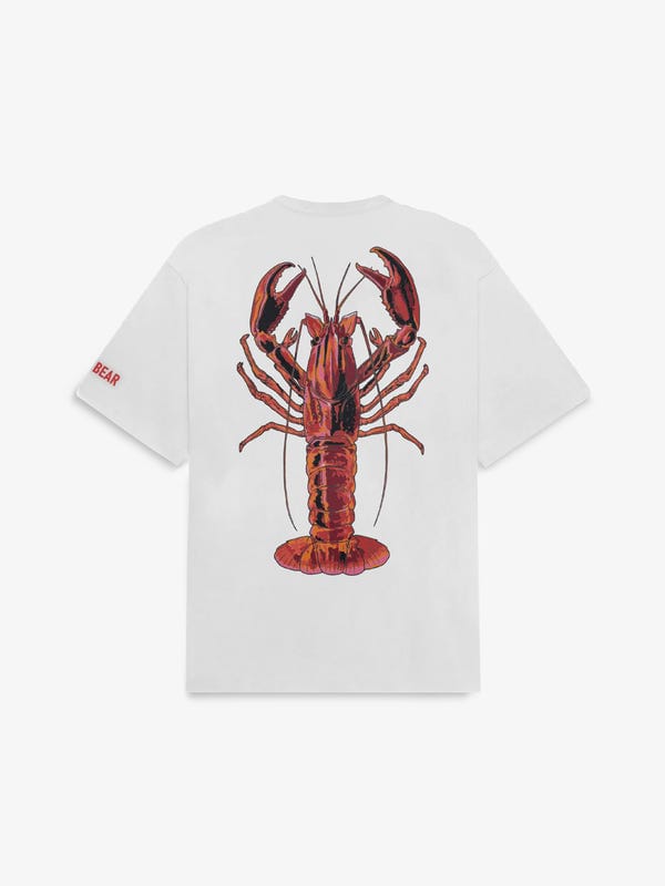 Deadbear — The Lobster Tee - Cream White