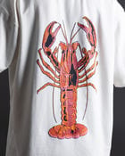 The Lobster Tee - Cream White view 4