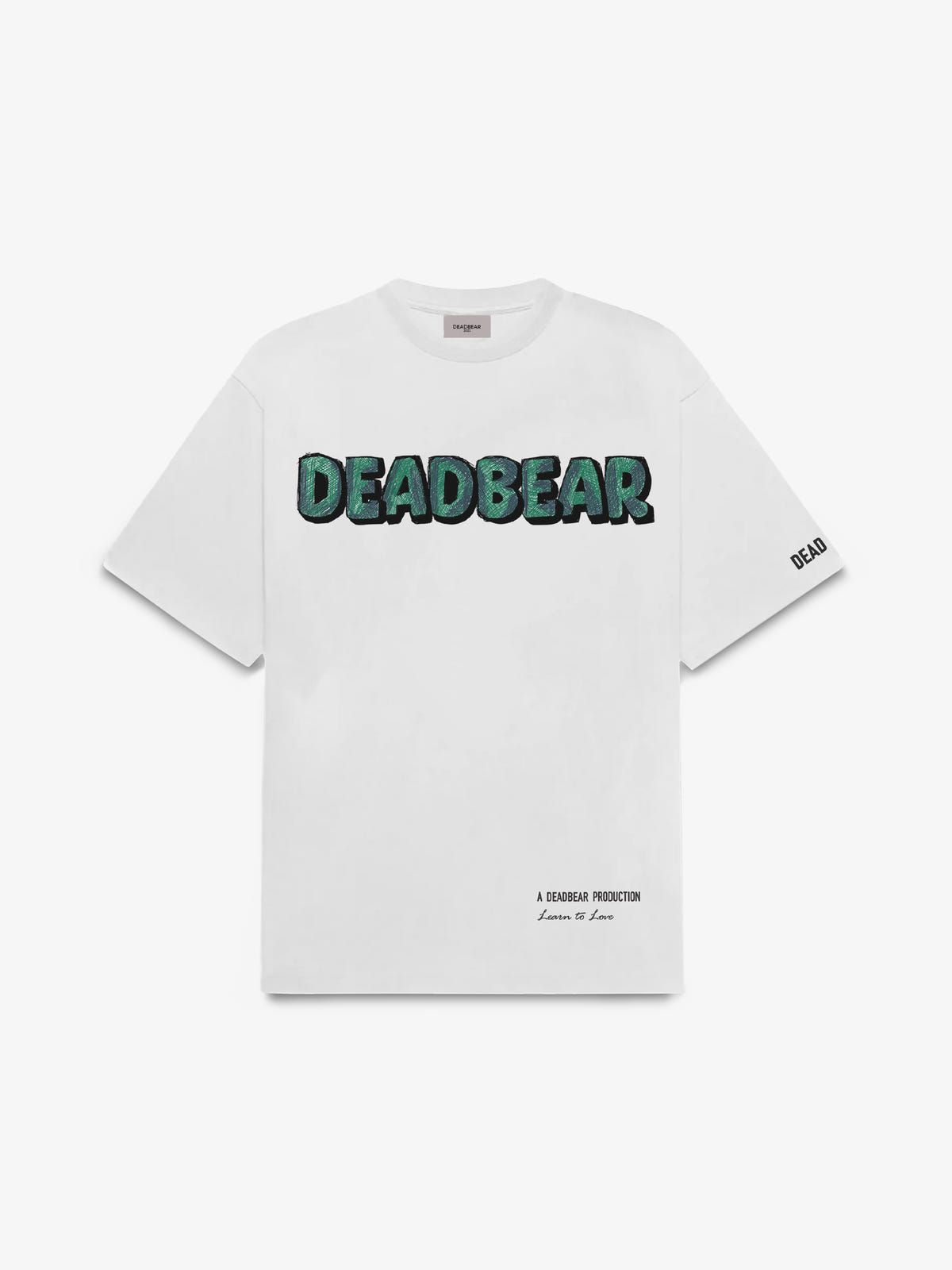 Learn To Love Cream White Tee - image 1