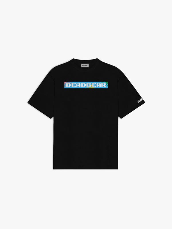 Deadbear — Pixel Tee Black