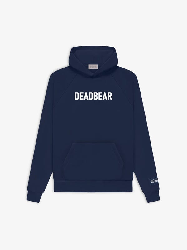Deadbear — Navy Blue Hoodie