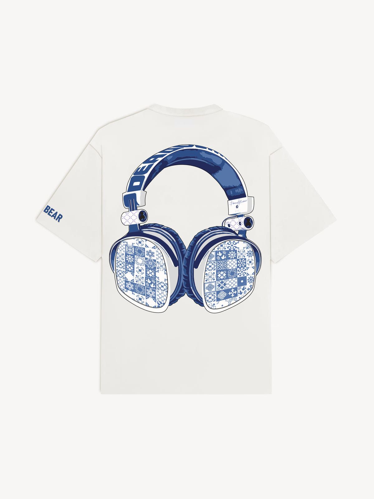 The Headphone Tee Cream White - image 1