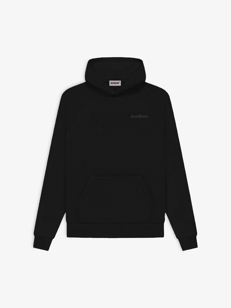 Co-ord Hoodie Black