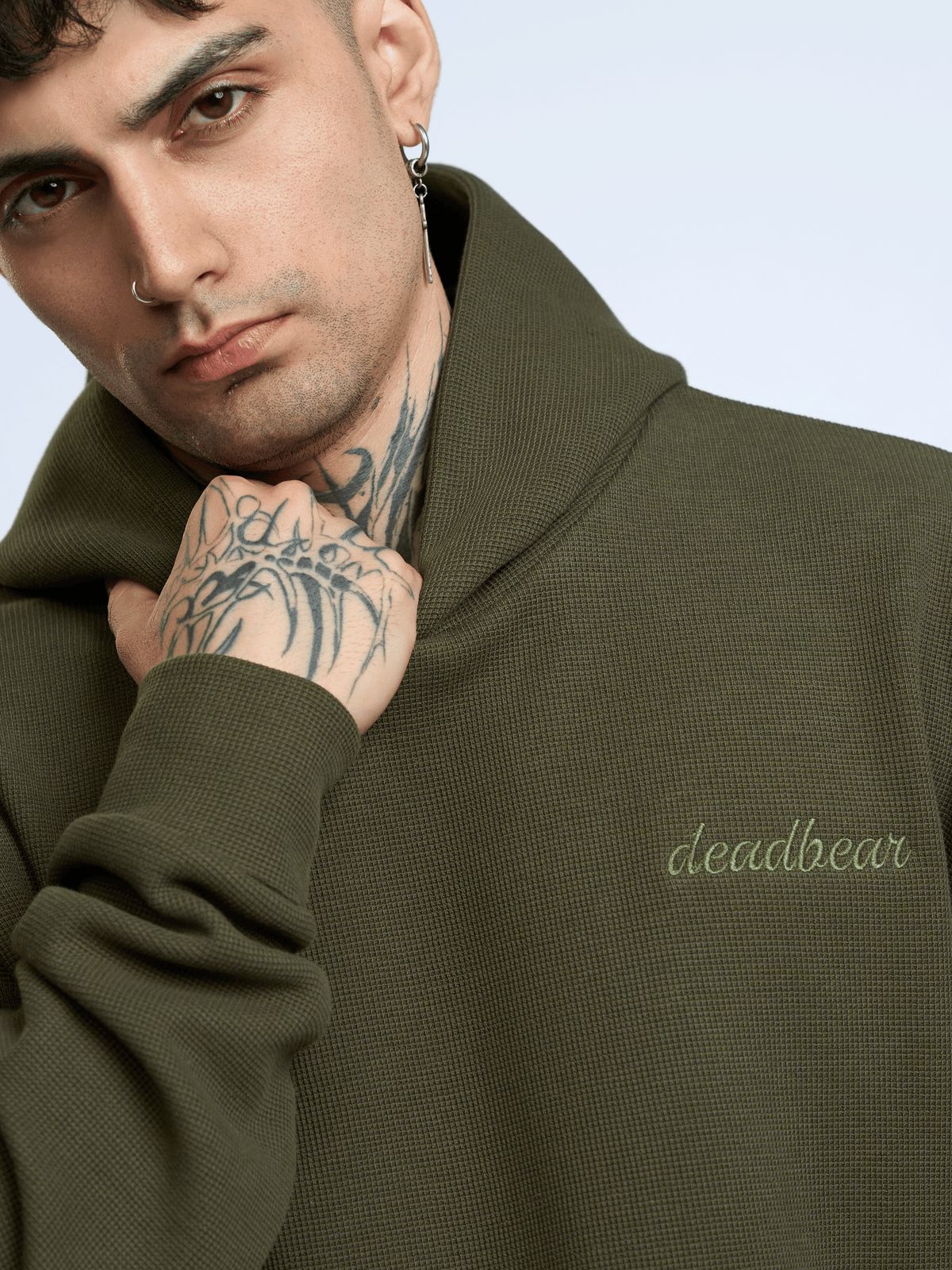 Co-ord Hoodie Olive - image 3